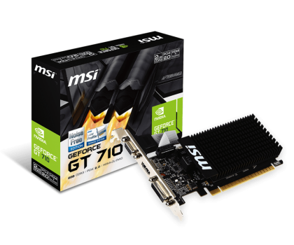 Karta graficzna NVIDIA MSI GeForce GT 710 Low Profile 2GB DDR3